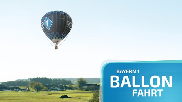 BAYERN 1 Ballon über dem Chiemgau | Bild: BR Montage